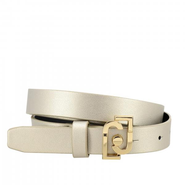 Liu Jo Outlet: belt for woman - Gold | Liu Jo belt N69227E0457 online ...