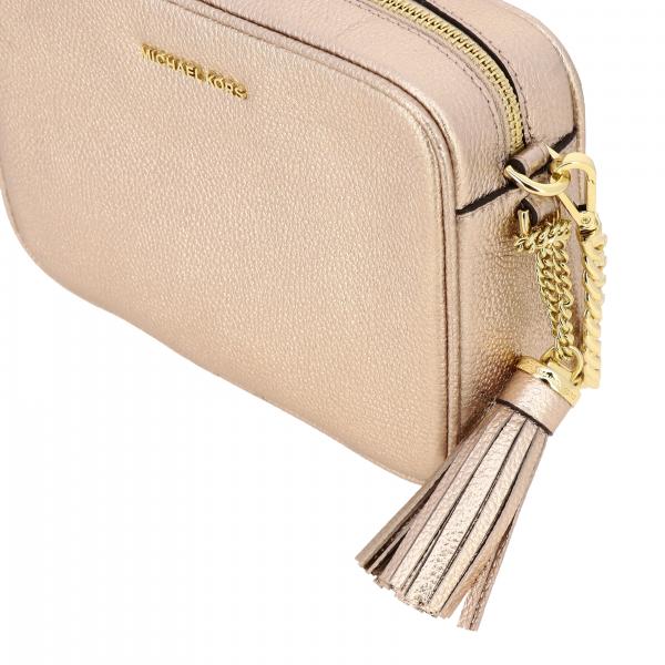 MICHAEL MICHAEL KORS Jet Set camera bag in laminated leather