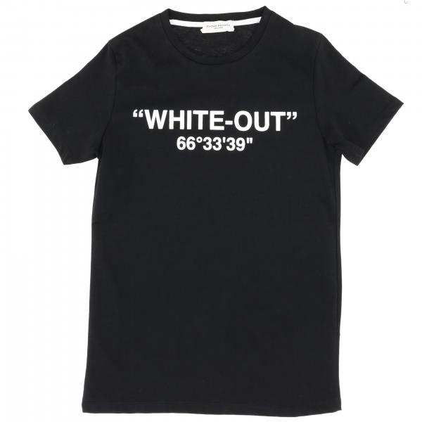 Paolo Pecora Outlet: t-shirt for boys - Black | Paolo Pecora t-shirt ...