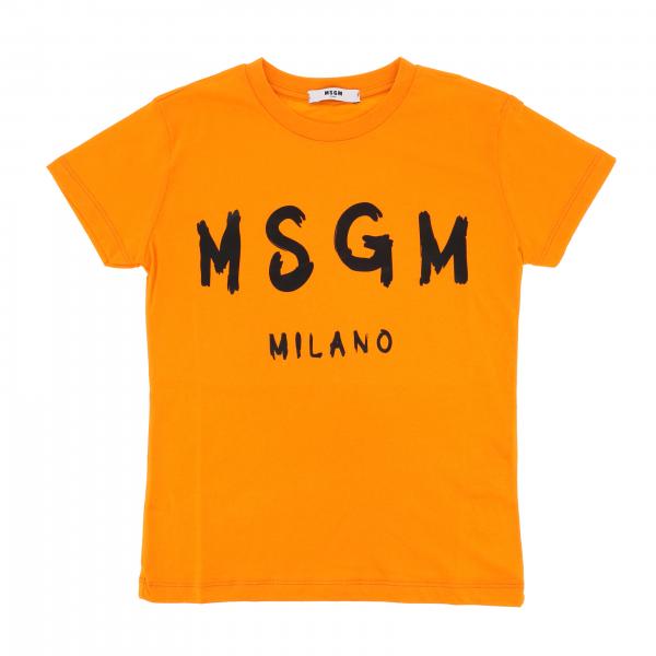 childs orange t shirt