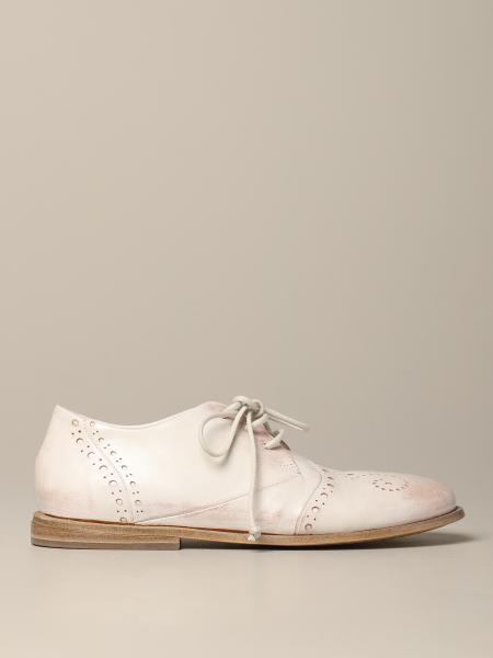 Goodpiatto Marsèll agujero derby en cuero con motivo brogue
