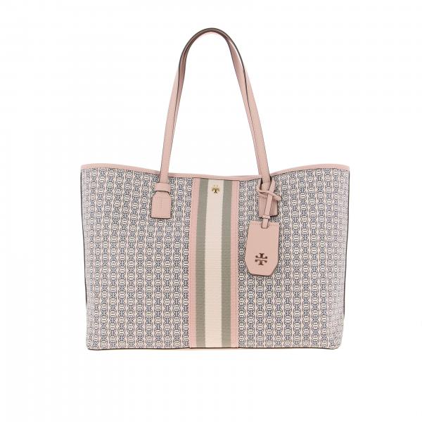 Tory Burch Outlet: tote bags for women - Pink | Tory Burch tote bags ...
