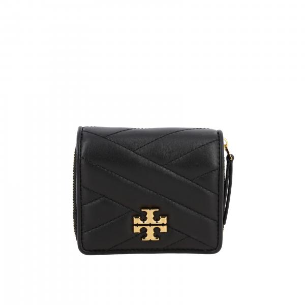 Tory Burch 金属装饰真皮绗缝钱包