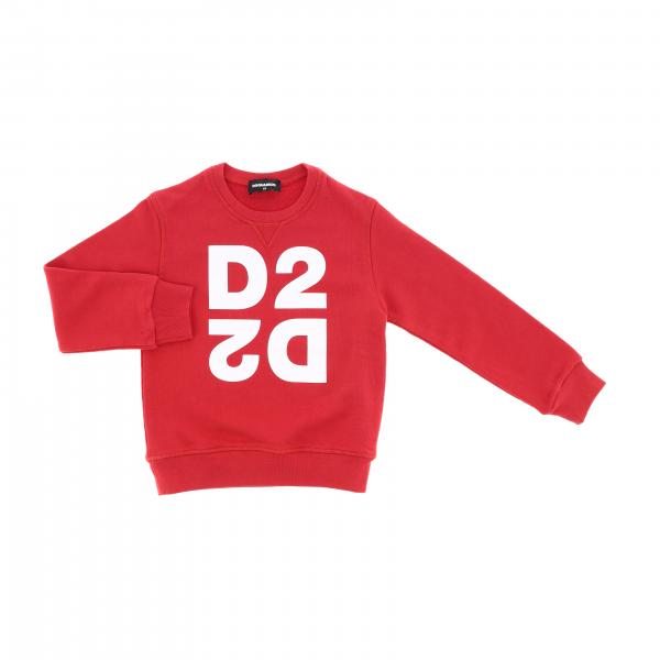 Толстовка с круглым вырезом и принтом Детское Dsquared2 Junior
