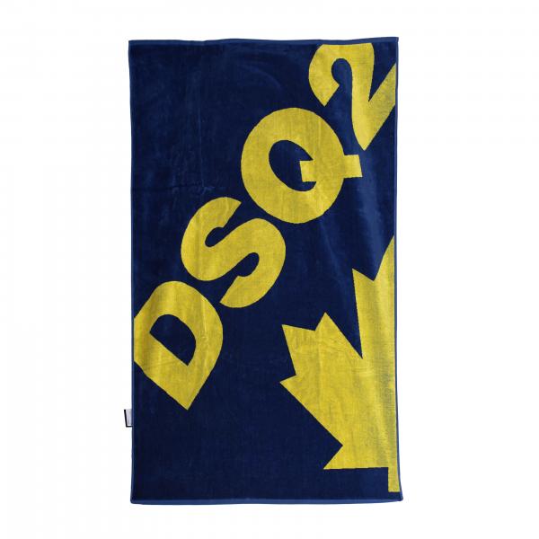 Dsquared2 Junior bath towel with big logo