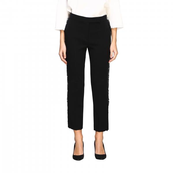 Max Mara Outlet Trousers For Women Black Max Mara Trousers 11310501600 Online At Gigliocom 3128