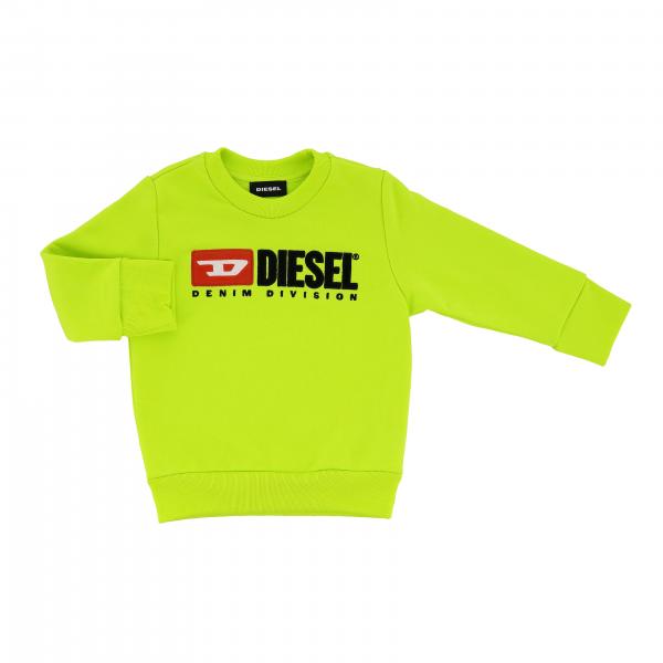 Diesel logo圆领卫衣