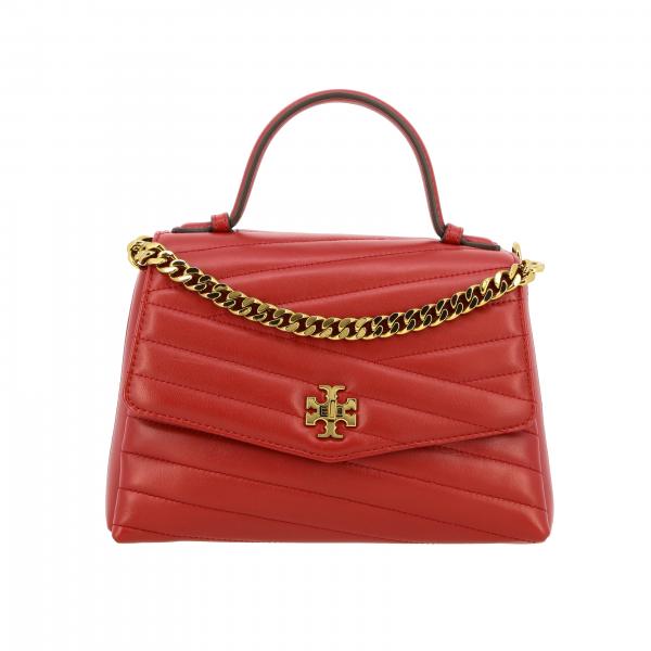 Сумка с короткими ручками из стеганой кожи Женское Tory Burch