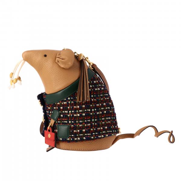 Tory Burch Outlet: mouse-shaped shoulder - Multicolor | Tory Burch mini 61123 GIGLIO.COM