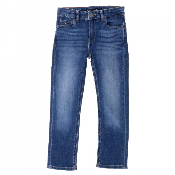 TOMMY HILFIGER: jeans in used denim - Blue | Tommy Hilfiger jeans ...