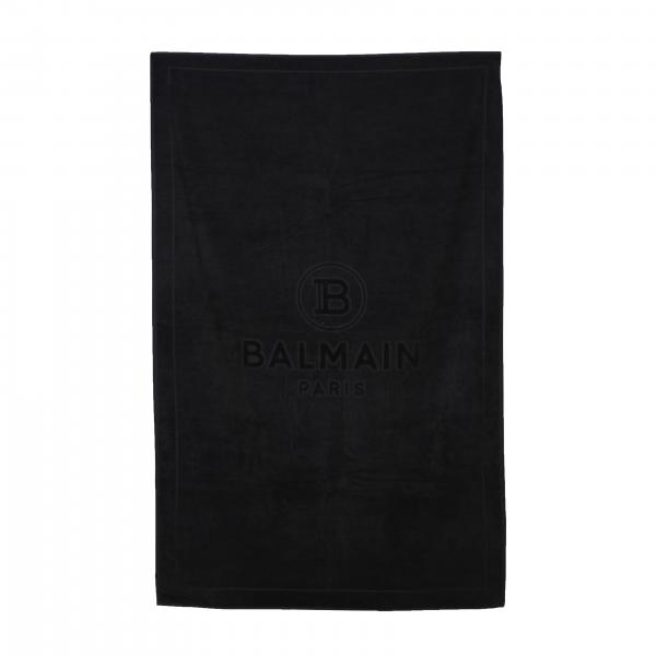 Balmain bath towel with logo
