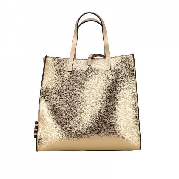Manila Grace Outlet: bag in textured leather with removable clutch ...