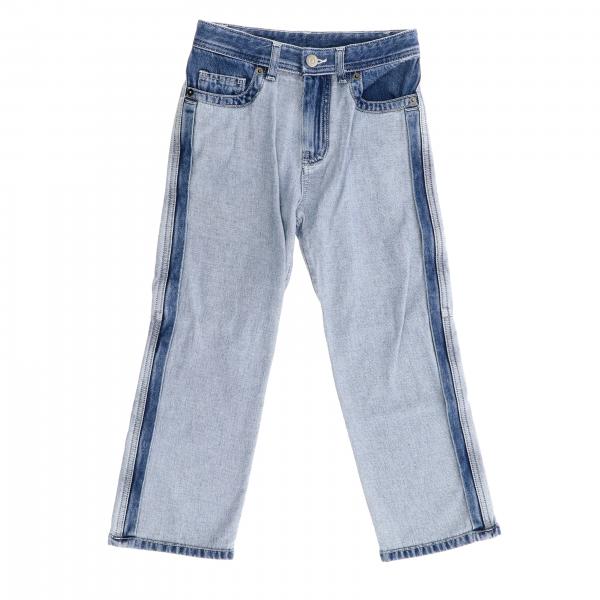 N° 21: N ° 21 jeans in used two-tone effect denim - Denim | N° 21 jeans ...