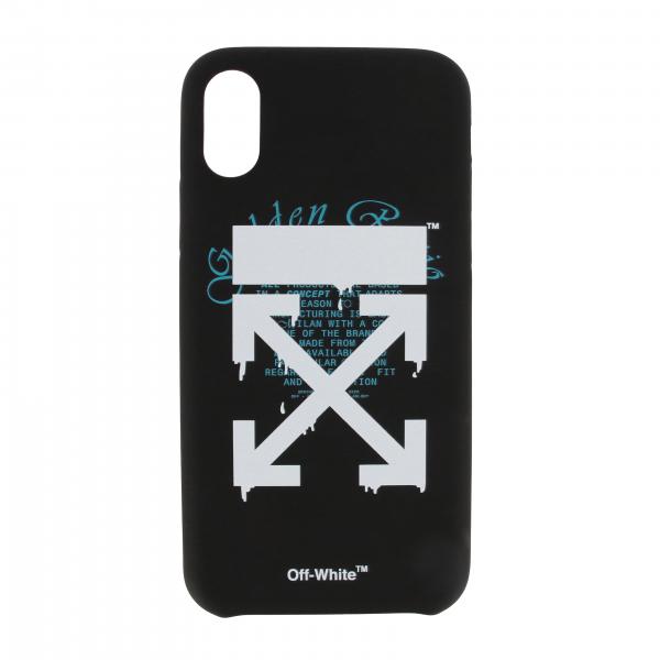 Iphone XS Off White Cover mit Logo-Aufdruck