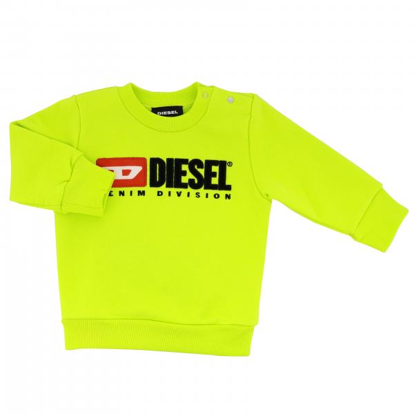 diesel yellow sweatshirt