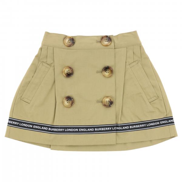 burberry skirt buttons