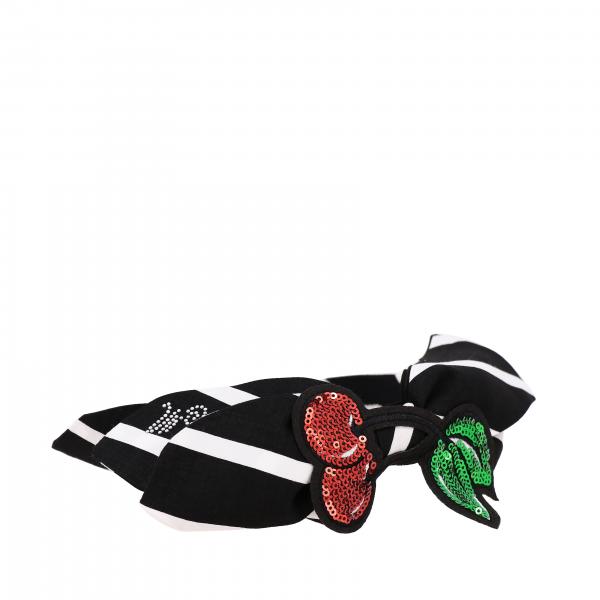 Monnalisa headband with maxi bow and cherries