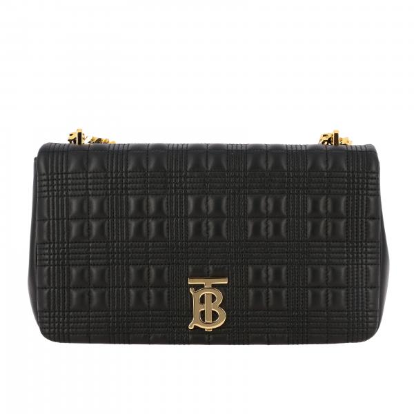 Сумка через плечо из стеганной кожи с монограммой Женское Burberry