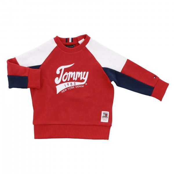 Tommy Hilfiger Sweatshirt mit Rundhalsausschnitt und Logo