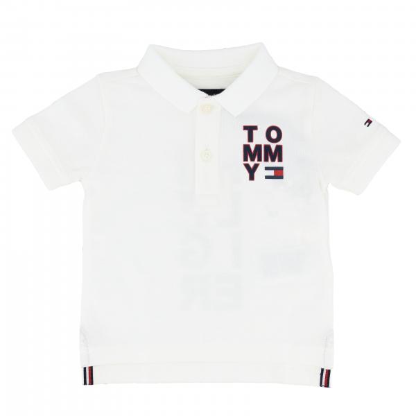Tommy Hilfiger logo印花短袖POLO衫
