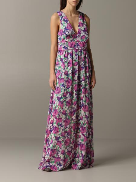 violet long frock