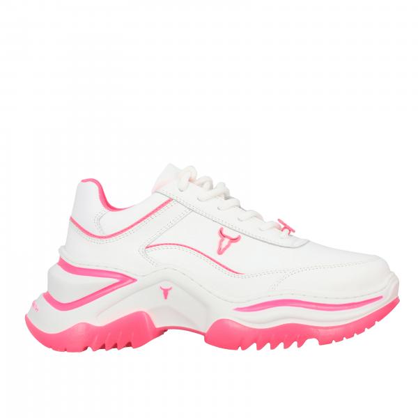 Sneakers Chaos Windsorsmith in pelle con finiture a contrasto