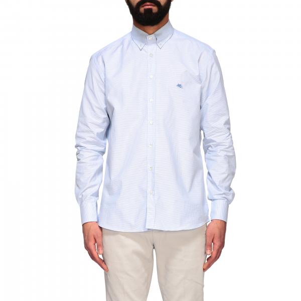 Camicia Etro classica con collo button down