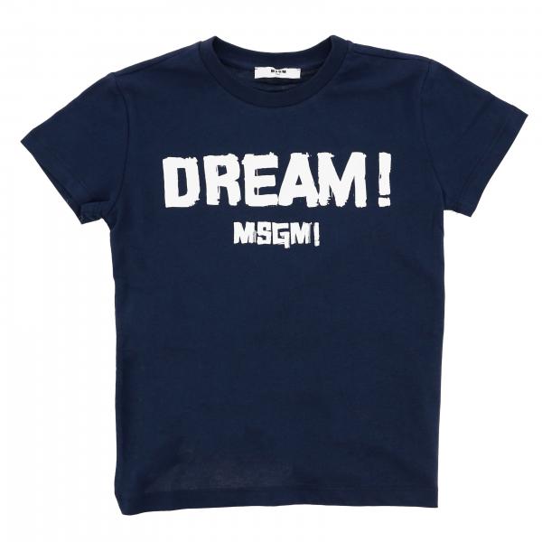 Msgm Kids 印花短袖T恤