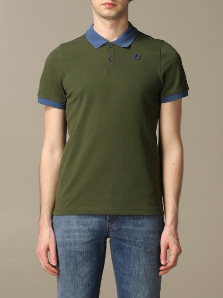 Polo K-way a maniche corte con logo