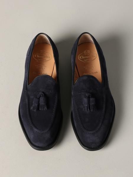 Church's Outlet: Tunbridge suede loafer with tassels | Loafers 