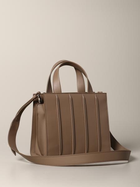 Max Mara Outlet: Borse a mano in pelle - Tortora | Borsa A Mano Max Mara  45112201600 GIGLIO.COM