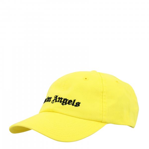 Palm Angels Outlet: hat for men - Yellow | Palm Angels hat ...