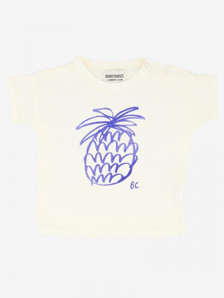 Bobo Choses Outlet: short-sleeved T-shirt with print - White | Bobo ...