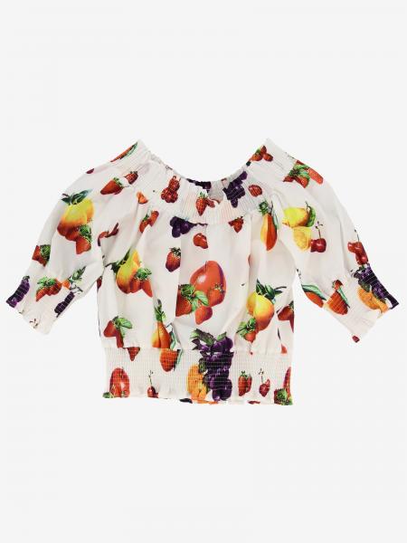 Msgm Kids 水果印花上衣