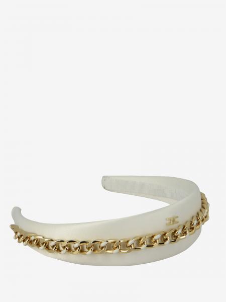Elisabetta Franchi headband with metal chain