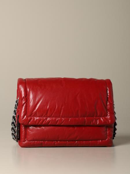 Marc Jacobs Outlet: shoulder bag in lightweight leather - Burgundy ...