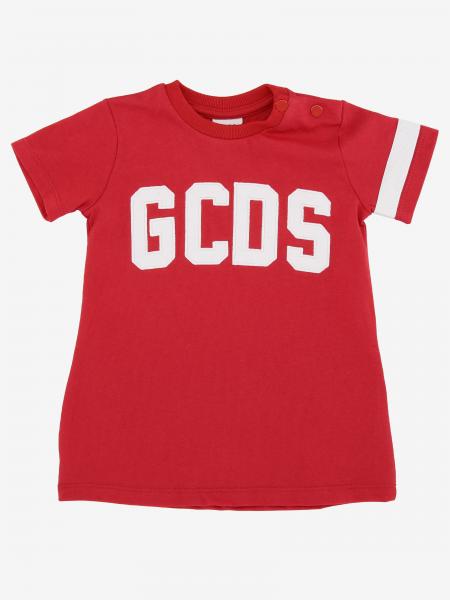 Gcds logo印花连衣裙