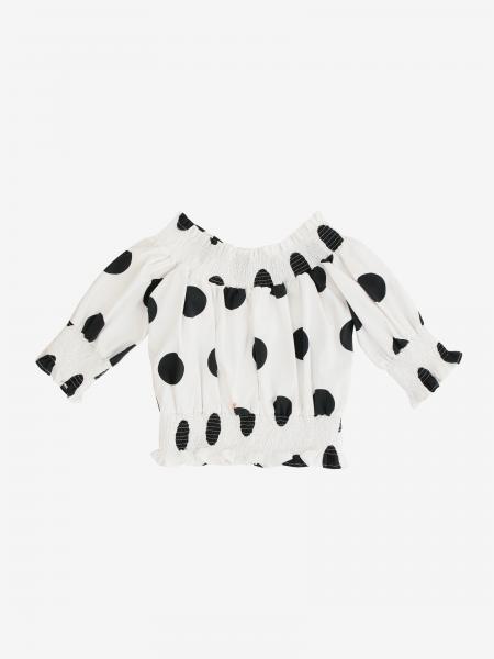 Msgm Kids 波点印花上衣