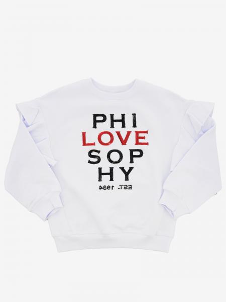 Philosophy sweatshirt by Lorenzo Serafini with round neck and logo