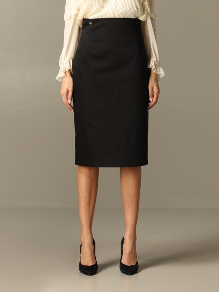 Twinset Outlet Skirt For Women Black Twinset Skirt 201tt2235 Online On Gigliocom 8572