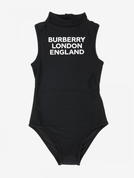 Burberry Infant Outlet: swimsuit for girls - Black | Burberry Infant  swimsuit 8026278 online on 