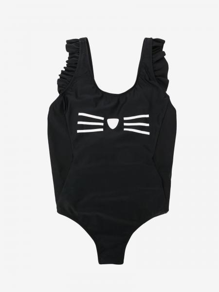 Maillot de bain une pièce Karl Lagerfeld avec chat