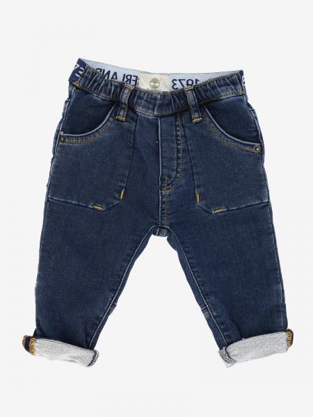 Timberland logo 牛仔裤