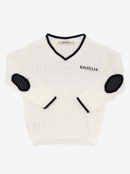 Siviglia logo V领上衣