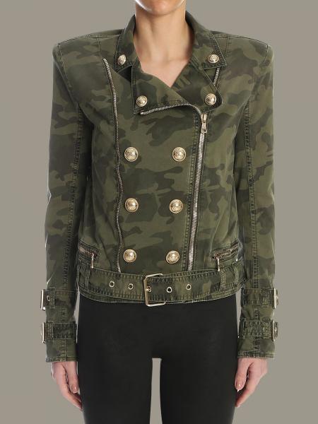 balmain camo jacket