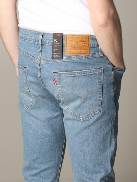 Levi's Outlet: jeans in used denim - Denim | Jeans Levi's 288330588  GIGLIO.COM