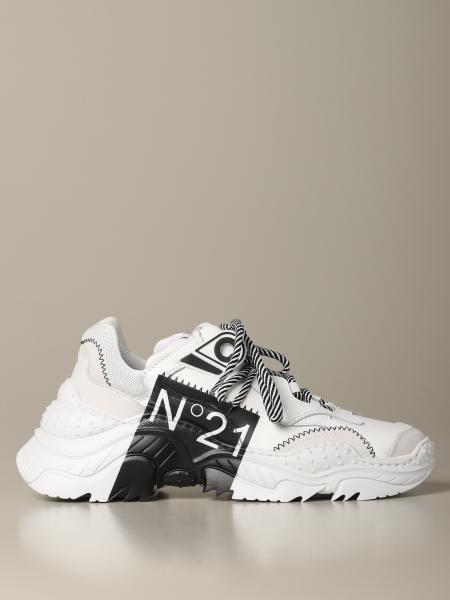 N° 21 Outlet: sneakers for woman - White 2 | N° 21 sneakers ...