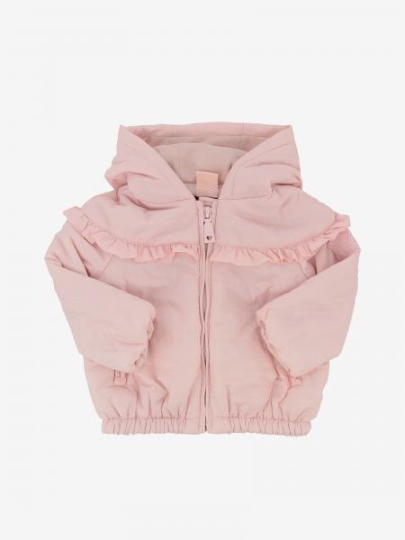 Monnalisa Bebé Jacke mit Kapuze und Reißverschluss