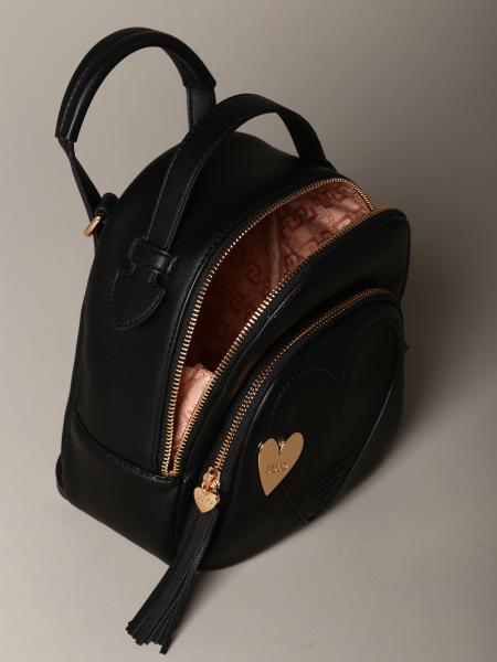 Liu Jo Outlet: Zaino con maxi cuori - Nero | Zaino Liu Jo NA0070E0002  GIGLIO.COM