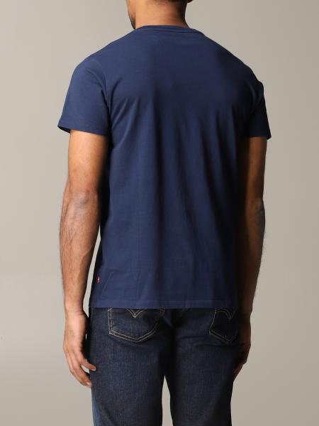 Levi's short-sleeved T-shirt with logo | T-Shirt Levi's Men Blue | T ...